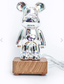 Bearbrick Oso Violento Bloque Construcción Oso patrón  Juguete Arte Colección Moda Adornos26CM