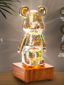 Bearbrick Oso Violento Bloque Construcción Oso patrón  Juguete Arte Colección Moda Adornos26CM